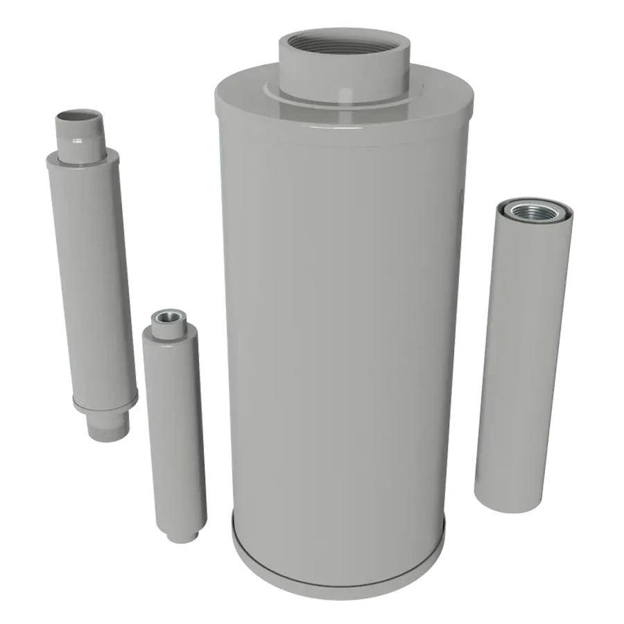 SLCR / SLCRT Series: Regenerative Blower Silencers