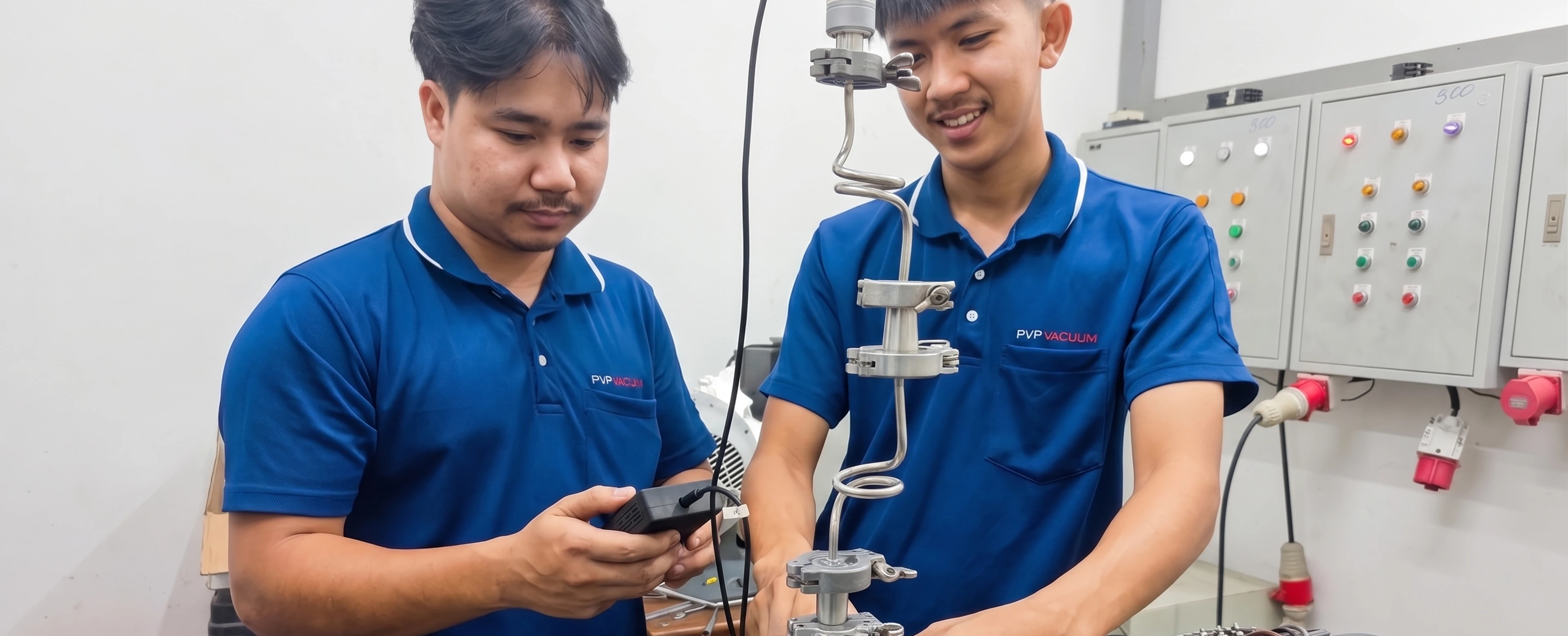 Vacuum Leak Detector Service & Rental Banner